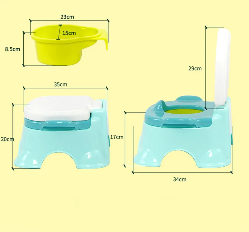 Crianças Potty Criança Bebê Menina Rosa Coroa pp Toalete Menino Azul Fezes Infantil Treinamento Xixi wc Antiderrapante Mictório 8 pp toalete bebê menino azul coroa fezes