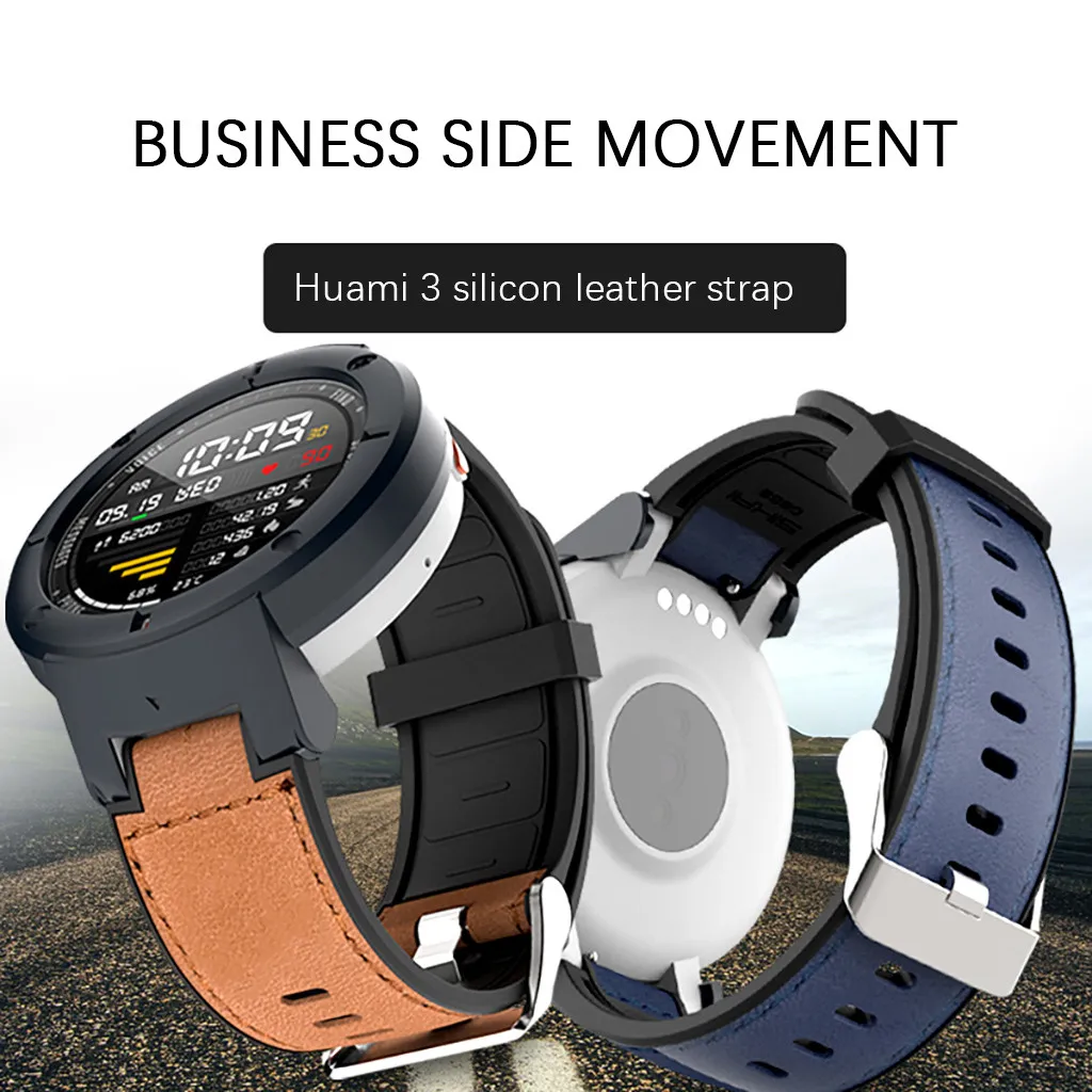 Смарт часы ремешок для Amazfit Verge Xiaomi Huami 3 lite силиконовый ремешок замена Браслет и чехол SIKAI защитный чехол для ПК