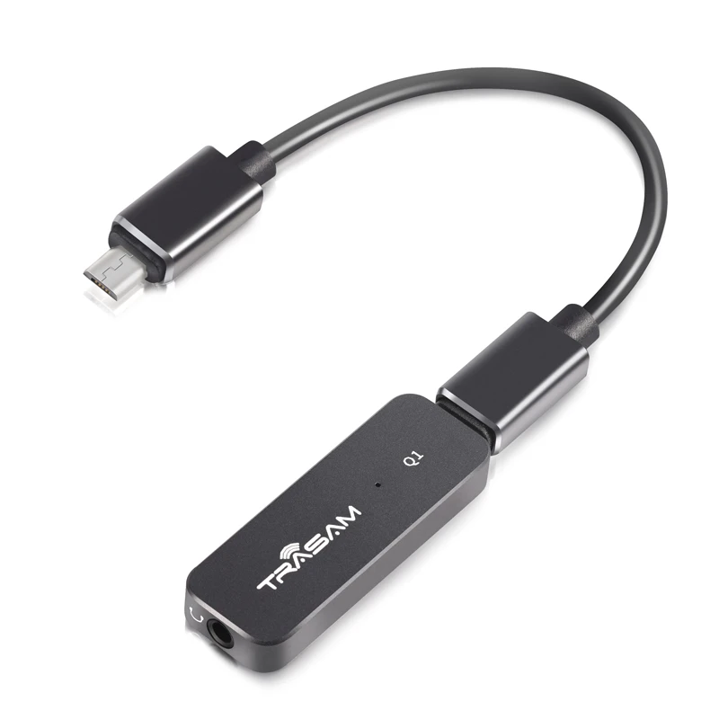Trasam Q1 192 кГц Портативный Hi Fi усилитель USB 3 5 мм аудио для наушников маленький мини