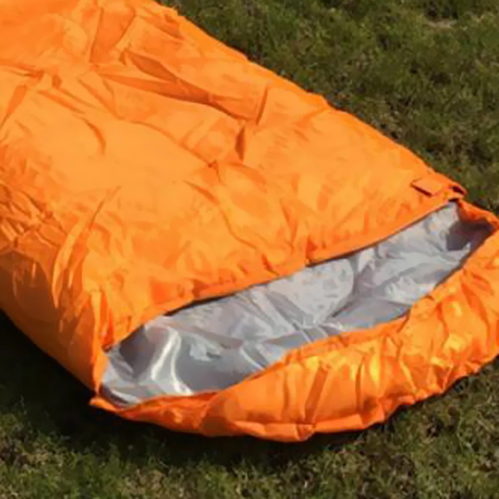 3 сезона один Открытый Кемпинг Туризм конверт спальный мешок водонепроницаемый портативный для альпинизма Охота