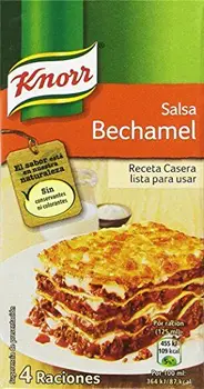 

Knorr - Salsa Envase Bechamel Ambiente 500 ml - [Pack de 4]