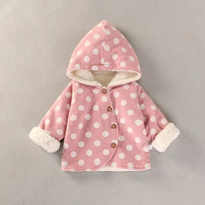 newborn jacket girl