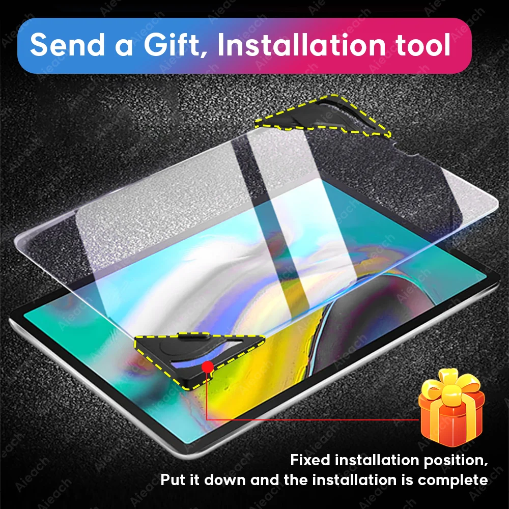 15D Protective Glass For Samsung Galaxy Tab S5e S6 Lite 10.4 S7 Screen Protector For Samsung Tab S4 S3 S2 E 9.6 Tempered Glass-5