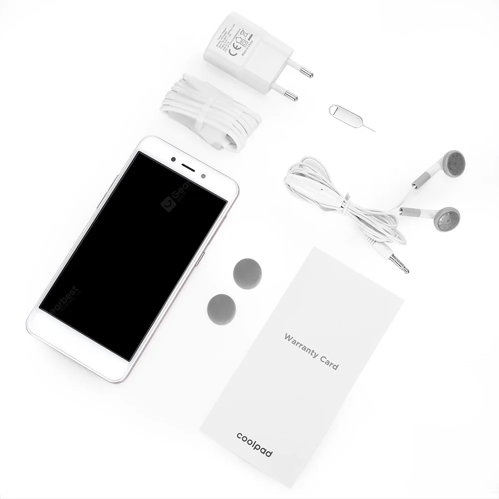 Мобильный телефон Coolpad E2, глобальная версия, 5,0 дюймов, отпечаток пальца, 2 ГБ, 16 ГБ, Четырехъядерный Смартфон Snapdragon 210, 4G