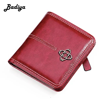 

Luxury Leather Short Women Wallet Ladies Small Clutch Bag Female Multi-card Slots Card Holder Lady Short Hasp Zipper Coin Purse