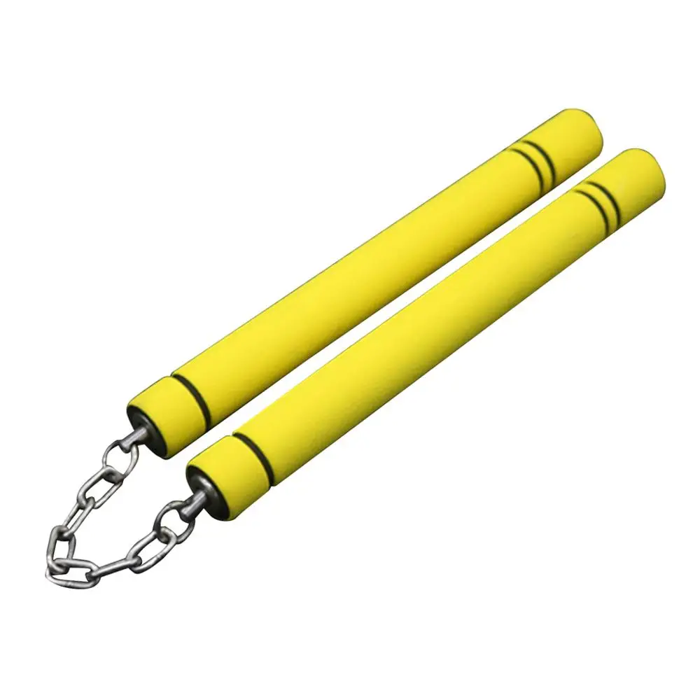 Children S Yellow Губка Nunchaku для детей и взрослых, пенная палочка - Цвет: Children S Yellow