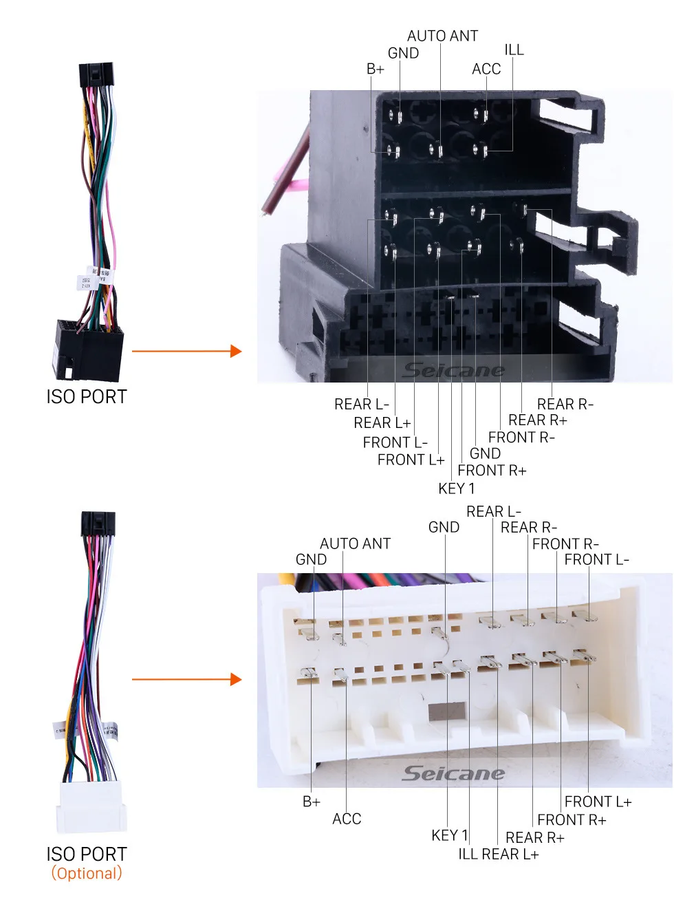 Sale Seicane 2 din Android 8.1 DVD Player Bluetooth GPS Navigation Radio for 2005-2010 2011 2012 HYUNDAI SANTA FE with WIFI 1024*600 20