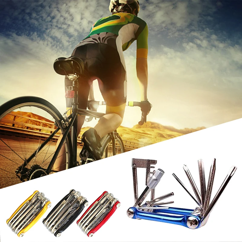 

Bike Bicycle Tools Repairing Set Bike Repair Tool Kit Wrench Screwdriver Chain Carbon steel bicycle Multifunction Tool
