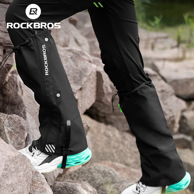 ROCKBROS impermeabile Outdoor escursionismo Walking Climbing Hunting Snow  Legging ghette da sci ghette copre la protezione