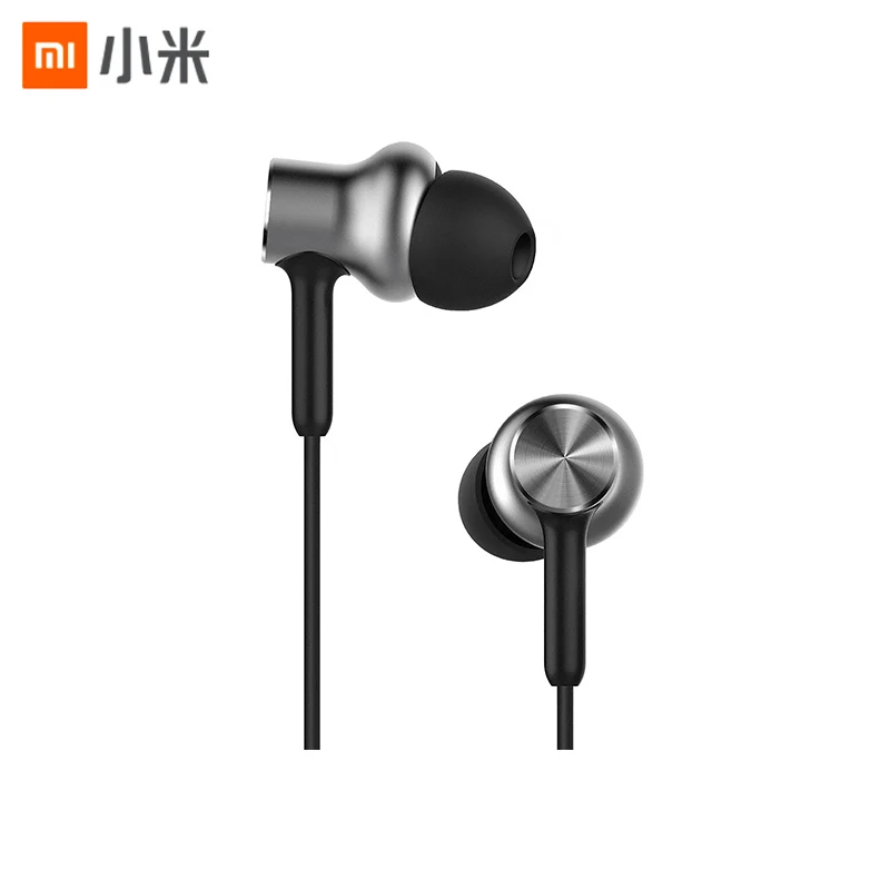 

Xiaomi Headsets Hoop Iron Pro Headphones In-Ear Wired Sports Earphones Original Music HD Wire Headphone