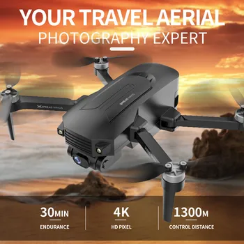 

Drone With HD Camera GPS Gimbal 4K 5G WIFI FPV 1.3Km RC Quadcopter Remote Control Aircraft Transmission Drone Aerial Photography