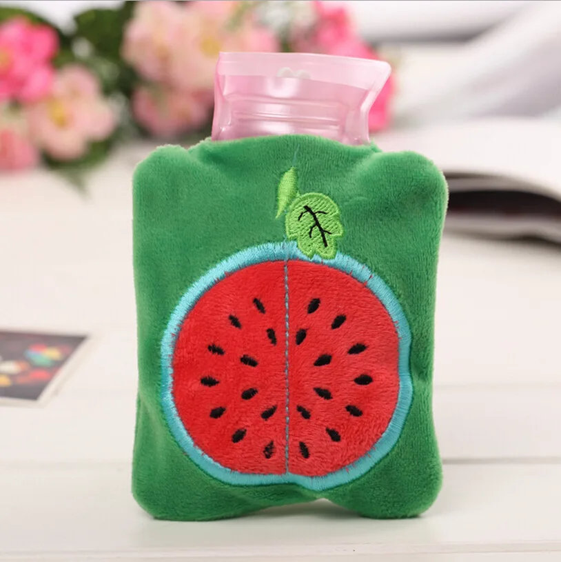 Милые Мультяшные теплые мини бутылки горячей воды портативные для руки девочек