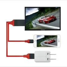 ТВ-палка HDMI ТВ-кабель для USB зеркального отображения экрана ТВ 1080P HD для iphone 6s plus iphone 7 7plus ipad