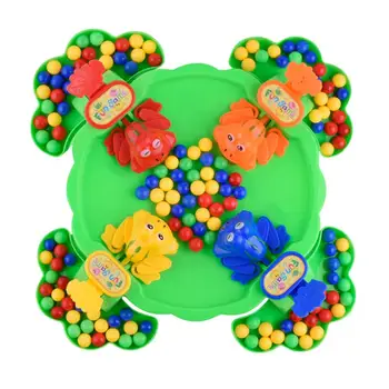 

Children Interactive Desk Table Game Kid Puzzle Family Educational Funny Hungry Frog Eating Beans Board Strategy Games Gifts
