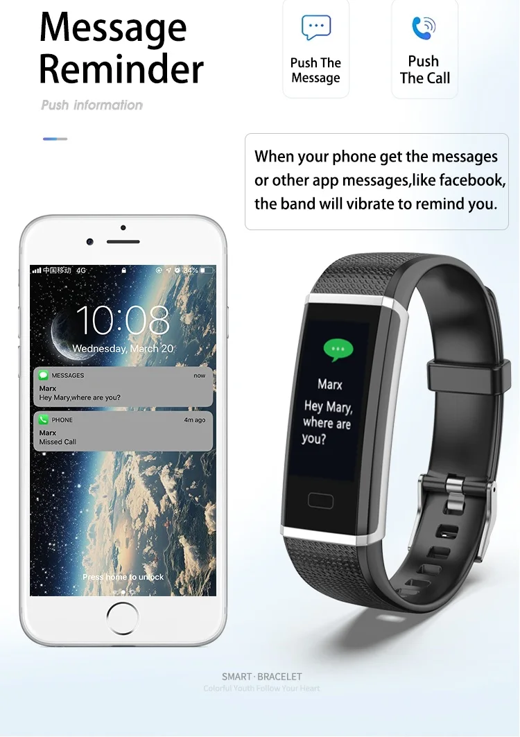 CHDX, Bluetooth, умные браслеты, монитор сердечного ритма, сенсорный экран, смарт-браслеты, фитнес-трекер, спорт, плавание, водонепроницаемый, IP68