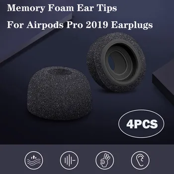 

top selling 2020 Memory Foam Replacement Ear Tips Buds For Airpods Pro 2019 Earplugs Headphones Support Wholesale Dropshipping