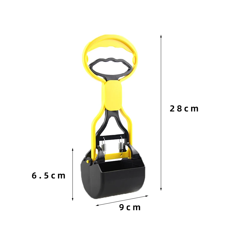 Совок для домашних животных с длинной ручкой, совок для уборки животных, отработанных собак, щенков, кошек, мусорных уборщиков, инструменты для уборки на открытом воздухе C1829 h