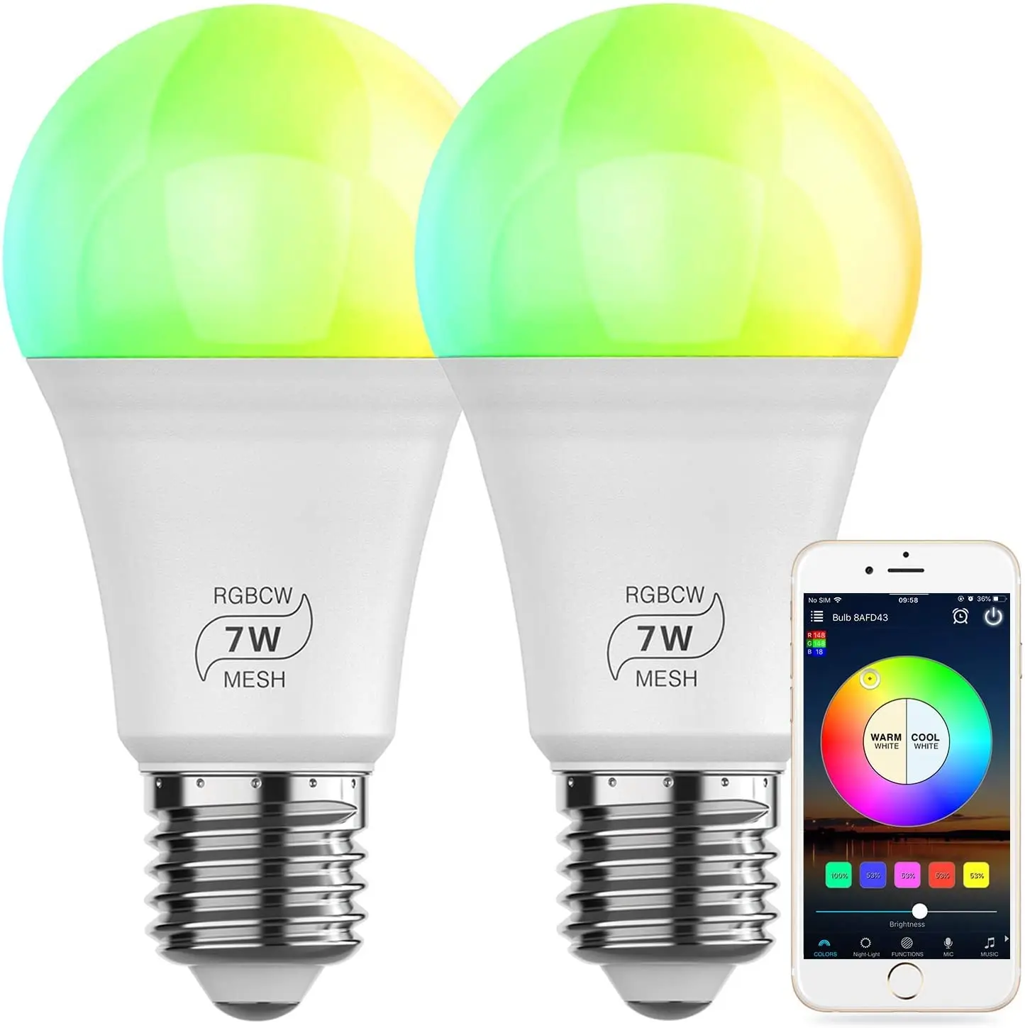 

LED Dusk To Dawn Bulb 4.5W 7W 9W 11W E27 Sensor Outdoor Light AC 110V 220V 100-265V Day Night Light Auto ON/OFF LED Smart Lamp