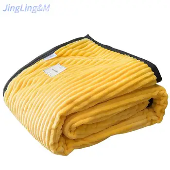 

Bed blanket, Multifunctional Thick Flannel, Good Warmth Retention, Soft and Breathable, Delicate Air-Conditioning Blanket