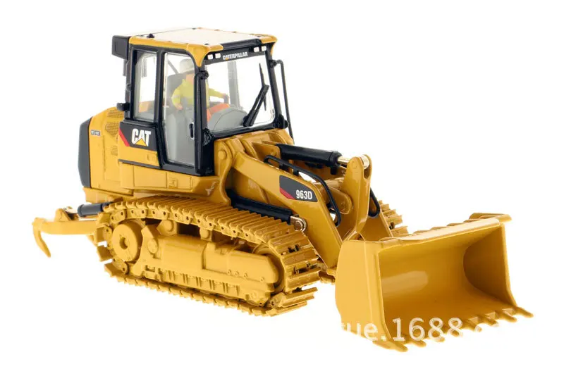 Carter's, 1: 50 погрузчик Инженерная модель автомобиля Кот 963d мини-погрузчик гусеничный экскаватор 85194