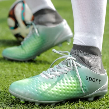 

Indoor Soccer Boots High Ankle MAN SHOES SPORTS FOOTBALL Boot Futzalki Football Sneakers Soccer Cleats Shoes Child Boy