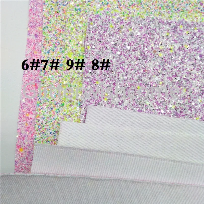 Glitterwishcome 21X29 см А4 Размер синтетическая кожа, плотная блестящая кожа, искусственная ткань из искусственной кожи винил для бантов, GM614A
