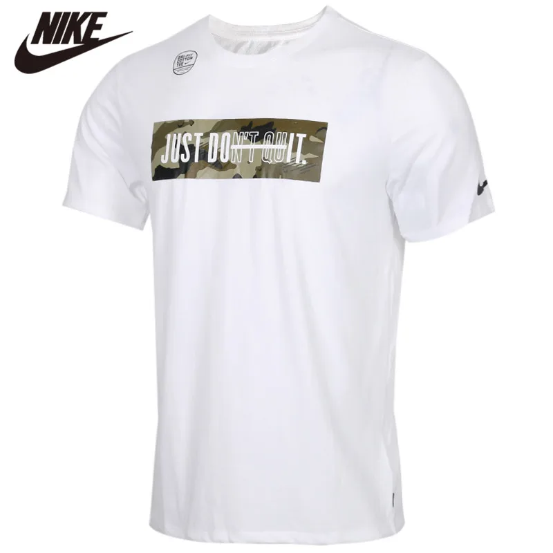 

Original Nike M NK DRY TEE DB DON'T QUIT Tshirts Camo Pattern Soft Clothing New Sale