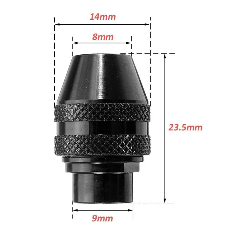 Dremel 4486 회전식 공구용 멀티 퀵 체인지 키리스 척, 범용 척 교체, 3000 4000 7700 8200 프로모션, 3 개