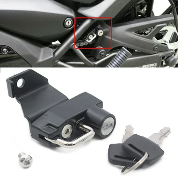 

Motorcycle Helmet Lock Handlebars Helmet Security Lock Padlock with 2 Keys forKawasaki VN650 Vulcan S 2015-2017