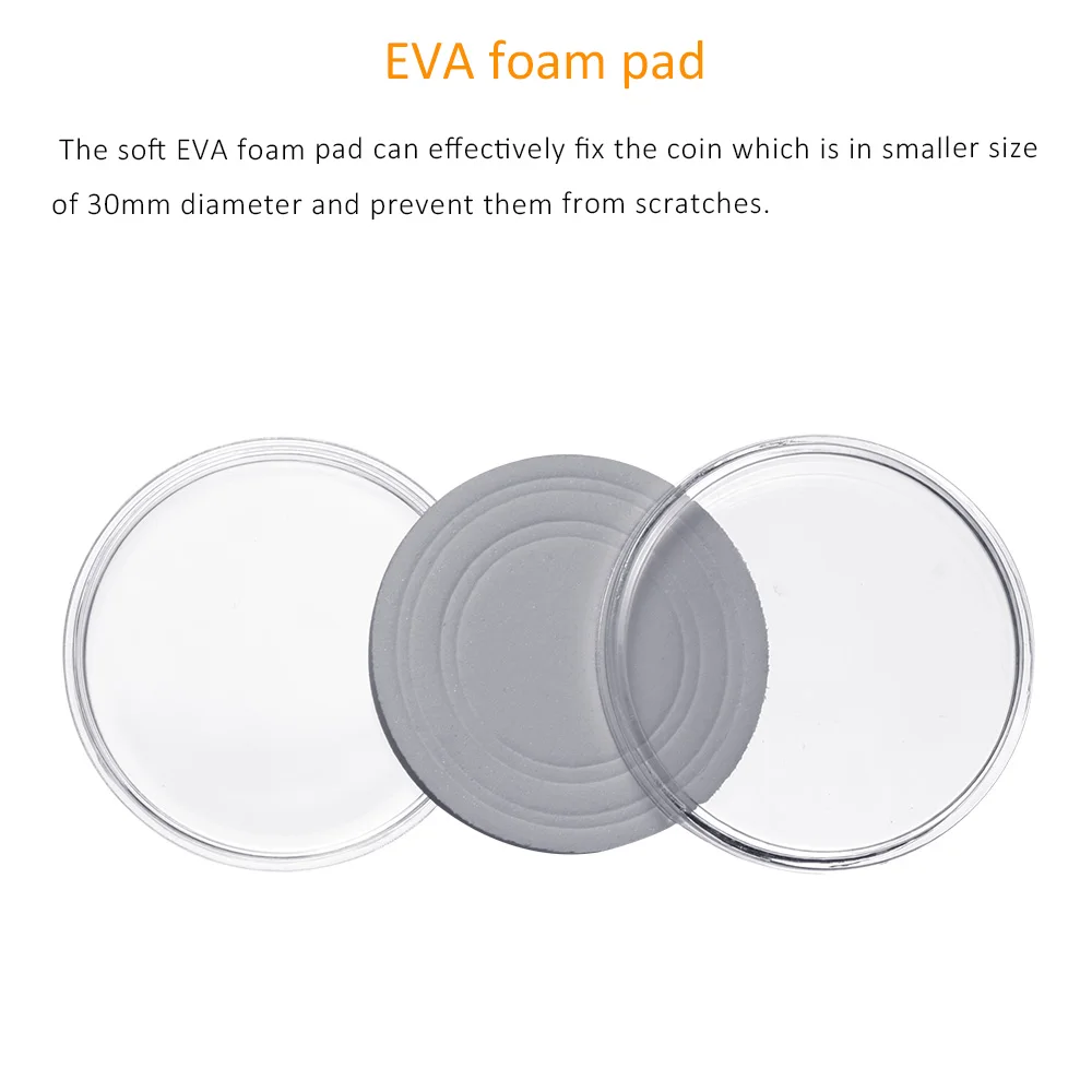 Leuchtturm - Capsules Pour Pièces De Monnaie - Diamètre Intérieur 41 Mm