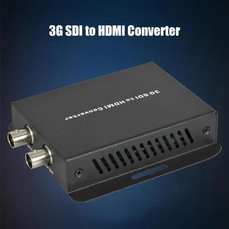 Прочный 3g SDI к конвертеру HDMI мини HDMI к 3g-SDI HD-SDI SD-SDI аудио-видео конвертер адаптер для монитора HDTV