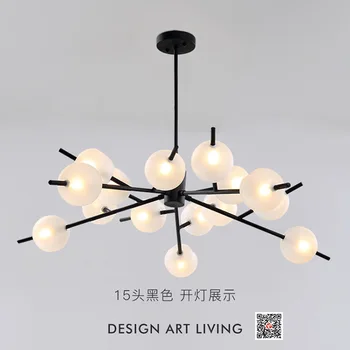 

Nordic Creative Concise Individuality Art Iron Pendant Light Cafe Restaurant Decoration Hanging Lamp Free Shipping lampen