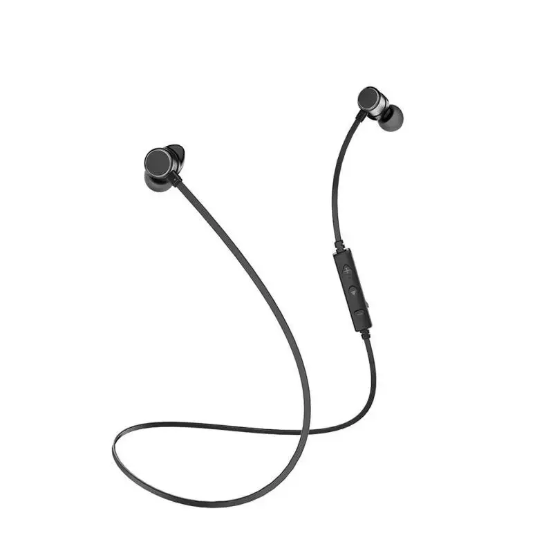 Awei WT10 IPX4 водонепроницаемые Bluetooth спортивные наушники - Цвет: Black