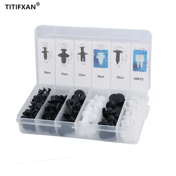 

150PCS Car Door Panel Bumper Fender Cover Plastic Fasteners Clip With Box For honda civic 2007 rav4 gmc sierra ford explorer