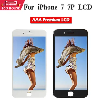 

AAA Quality Original Screen LCD For iPhone 7 7Plus LCD Display Assembly Digitizer 100% No Dead Pixel With 3D Touch Replacement