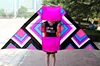 New High Quality  Outdoor Fun Sports  3D Nylon Kite Good  Flying With  6m Tails  Handle and Line 6