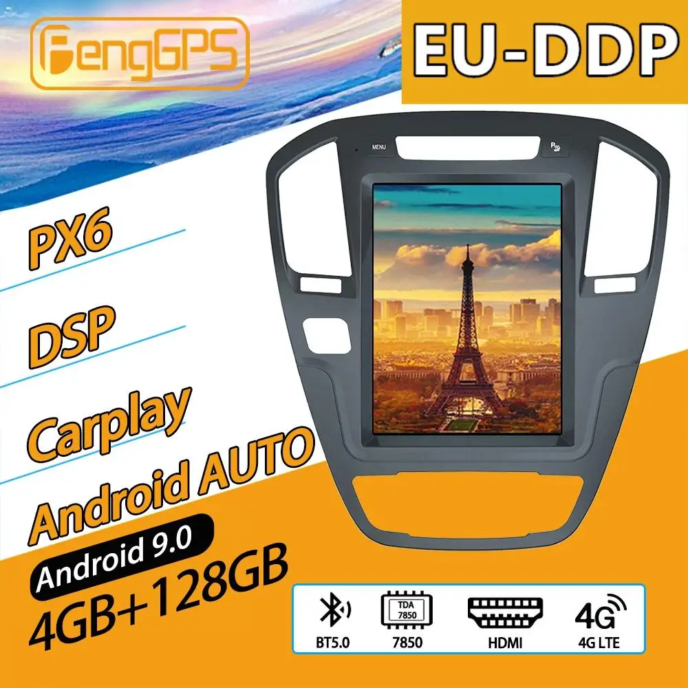 Per Opel Insignia Android Radio Car Multimedia Player Gps Navi Head Unit Autoradio Audio Stereo Cassette Recorder Schermo Tesla