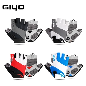 

GIYO Cycling Gloves Half Finger Outdoor Sports Gloves For Men Women Gel Pad Breathable MTB Road Racing Riding Bicycle Gloves