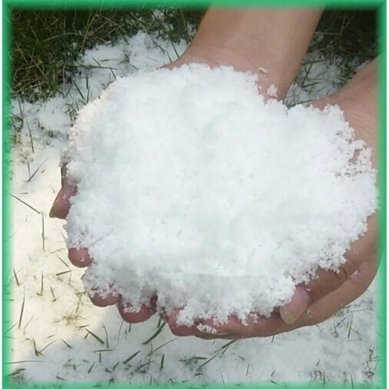 1 упаковка искусственный снег мгновенный Snow Powder искусственный Снеж. Порошок грипп зимнее украшение белый снежок для детей бой снежками Новое поступление E