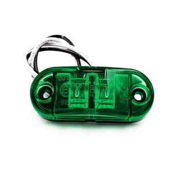 

ABS Case Side Marker Light LED Blinker Trailer Van 2.59 X 1.10 X 0.71 Inches