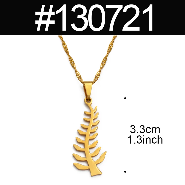 Anniyo Африканский Символ ожерелья с подвесками золотой цвет и нержавеющая сталь Материал Adinkra Gye Nyame Этнические украшения подарки#110421 - Окраска металла: 130721