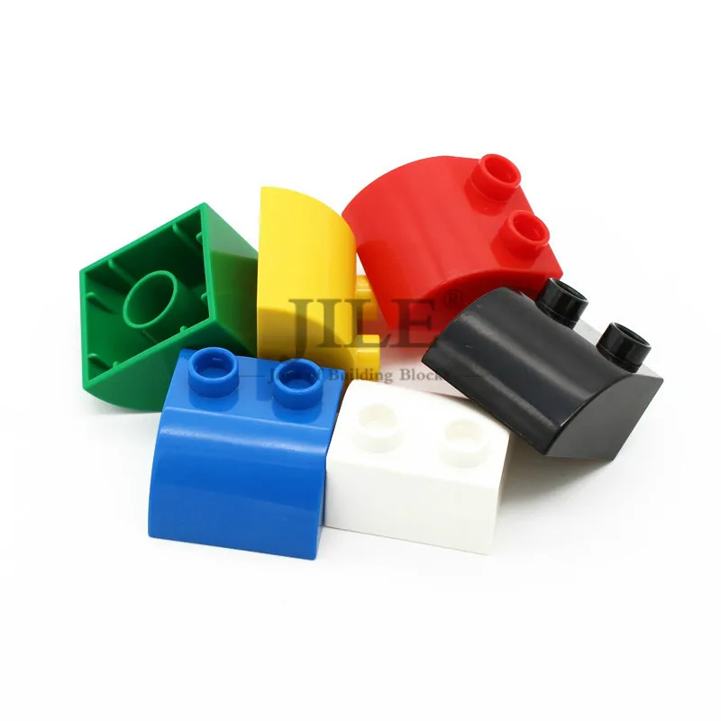 Big Size Building Blocks Brick Colorful Bulk Large Particles Set DIY Educational Compatible with Assembles Kids Toys Gifts 25