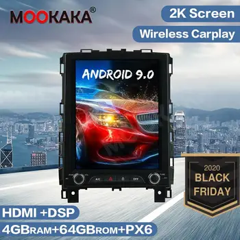 

Tesla Screen Android 9.0 64GB PX6 Car GPS Navigation Multimedia Player For Renault Koleos / Megane 4 2017-2019 Radio Stereo Unit