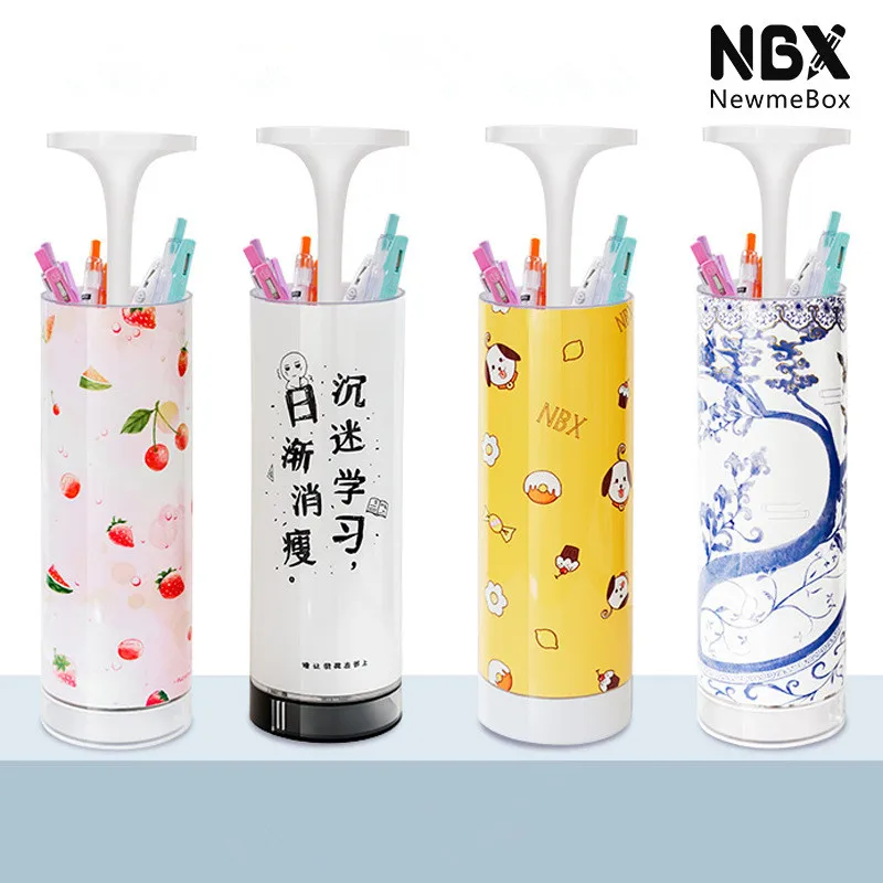вниз пенал Kawaii школьный созидательный newmebox пеналы nbx канцелярия для школы