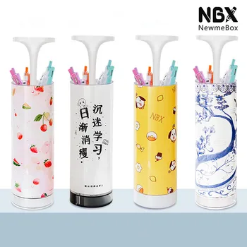 

Lift pencil case newmebox estuche escolar Kawaii school supplies Creative pencil box utiles escolares pencilcase estuche lapices
