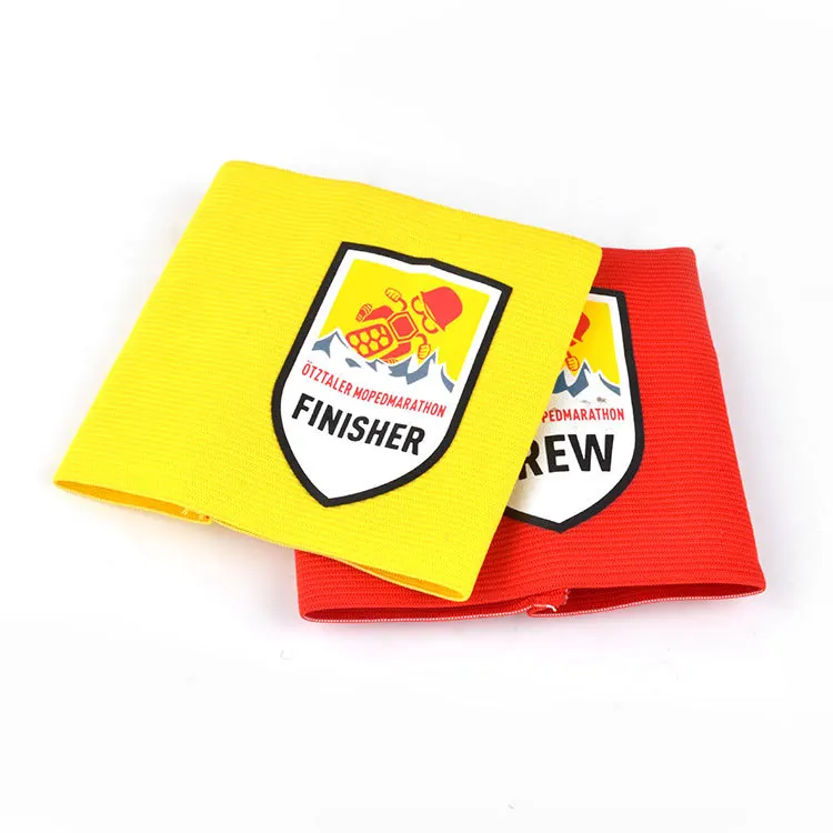 

Rich Mean Elastic Protection Arm with Elastic Wrist Strap-Printed Logo Arm Bandage Cloth Game Sports Supplies