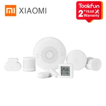 Global Version Xiaomi Mijia Mi Smart Sensor Set Multimode Gateway Wireless Switch Human Door And Window Sensor Bluetooth Mesh
