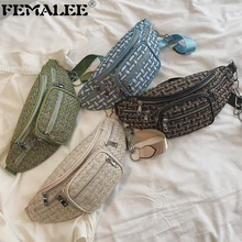 Твид Женская поясная сумка диско Женская много карманов забавная поясная сумка модный телефон сумка-мессенджер шерстяная грудь классный ремень сумка