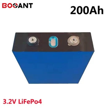 شراء4 قطعة 3.2 فولت 200Ah LiFePo4 بطارية ل E-سكوتر تخزين الطاقة الشمسية نظام 12 فولت 200Ah بطارية قابلة للشحن