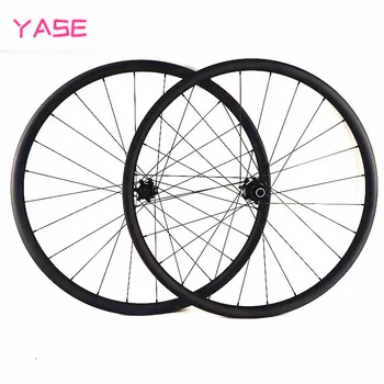 

mtb wheelset 29er wheelset FASTace DH825 hub bike wheel 38.5x28mm asymmetry rim XC race tubeless hookless carbon disc wheel
